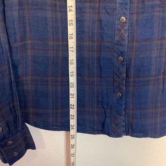 Harley-Davidson Embroidered Plaid Button Down Shirt Size Large - Picture 5 of 7